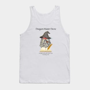 Dungeon Master Decree - Universe Tank Top